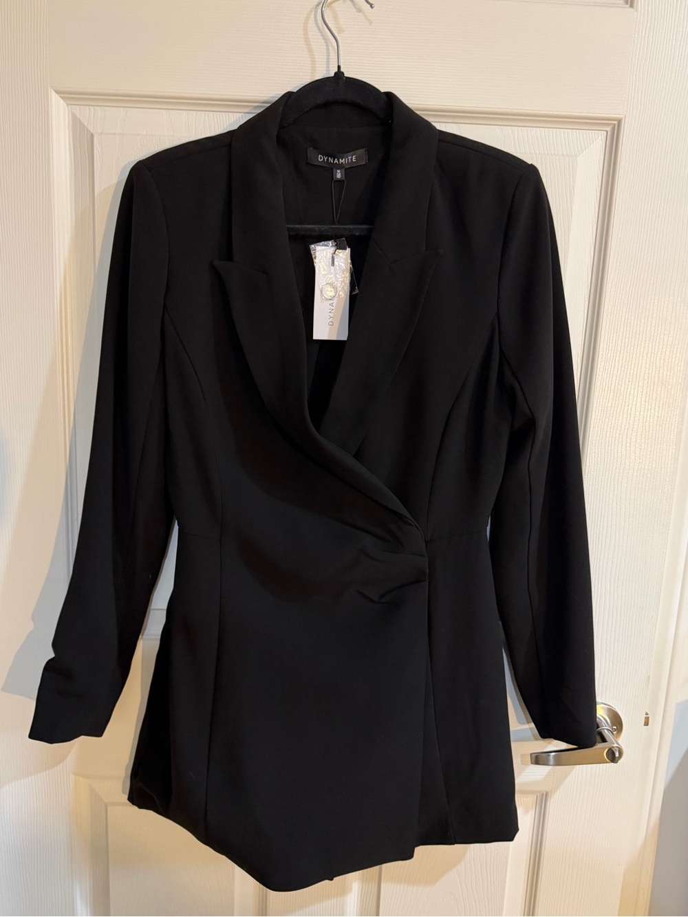Dynamite Black Blazer dress